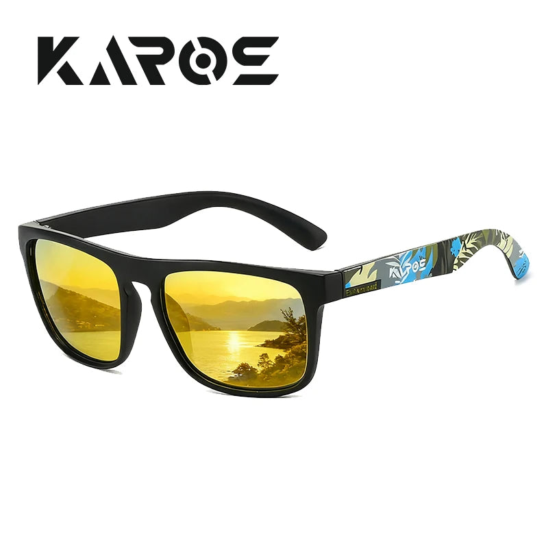 Gafas de sol polarizadas tácticas de camuflaje - UV400, envolventes, 63 mm, 11 diseños
