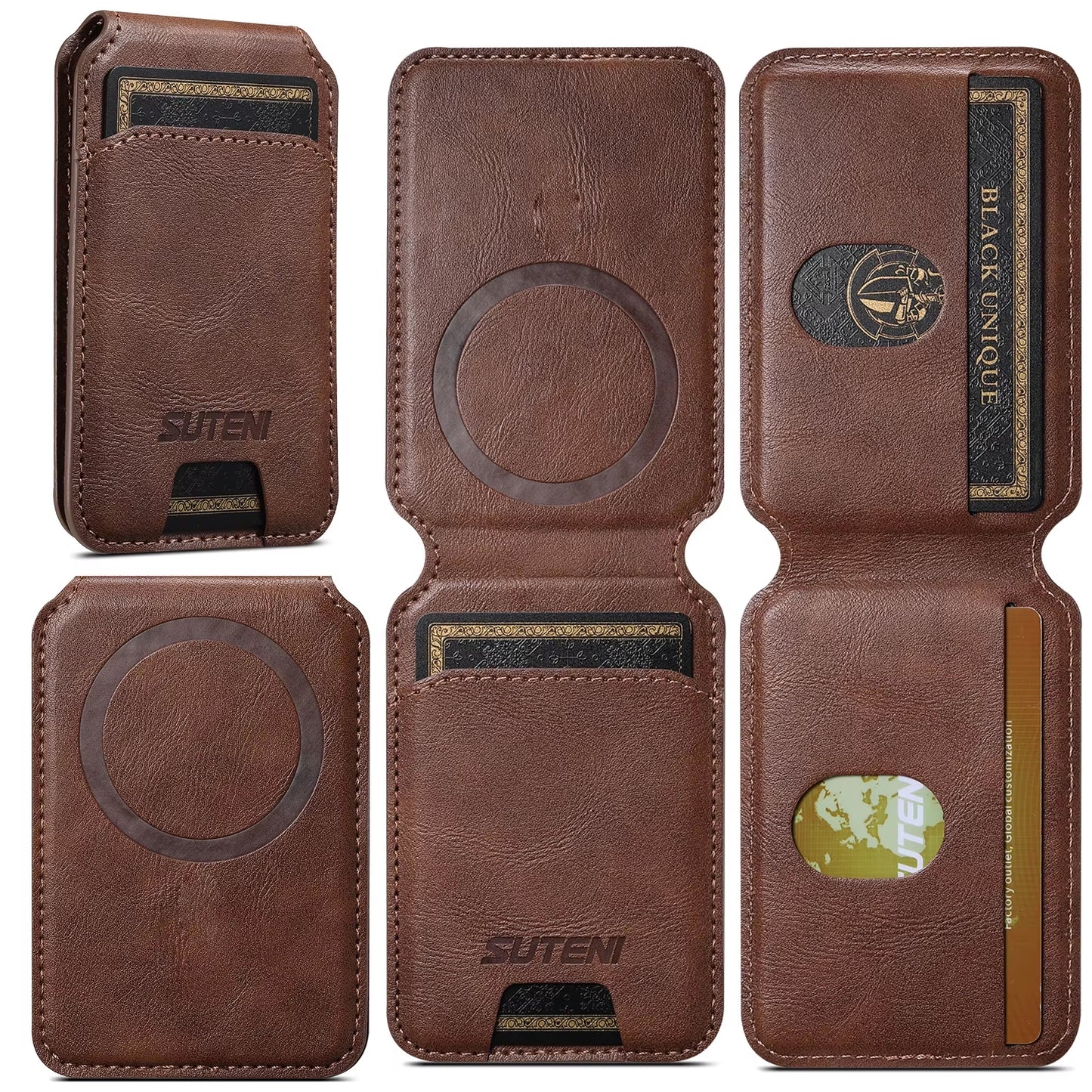 MagWallet Pro Magnetic Leather Wallet for iPhone 17 16 Pro Max, 15, 14, 13, 12 and 11