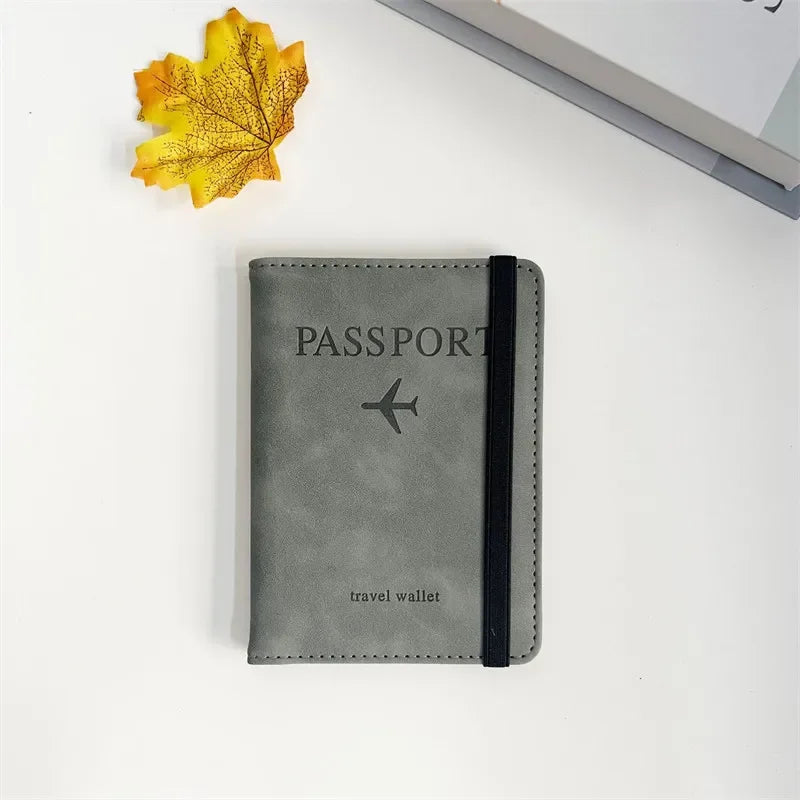 Passport & Travel Wallet VintageShield RFID Holder