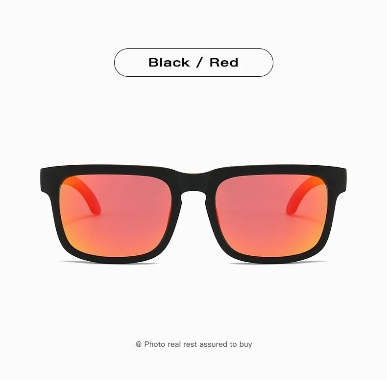 Gafas de sol deportivas envolventes - Polarizadas UV400, lente TAC, 63,5mm, 6 colores
