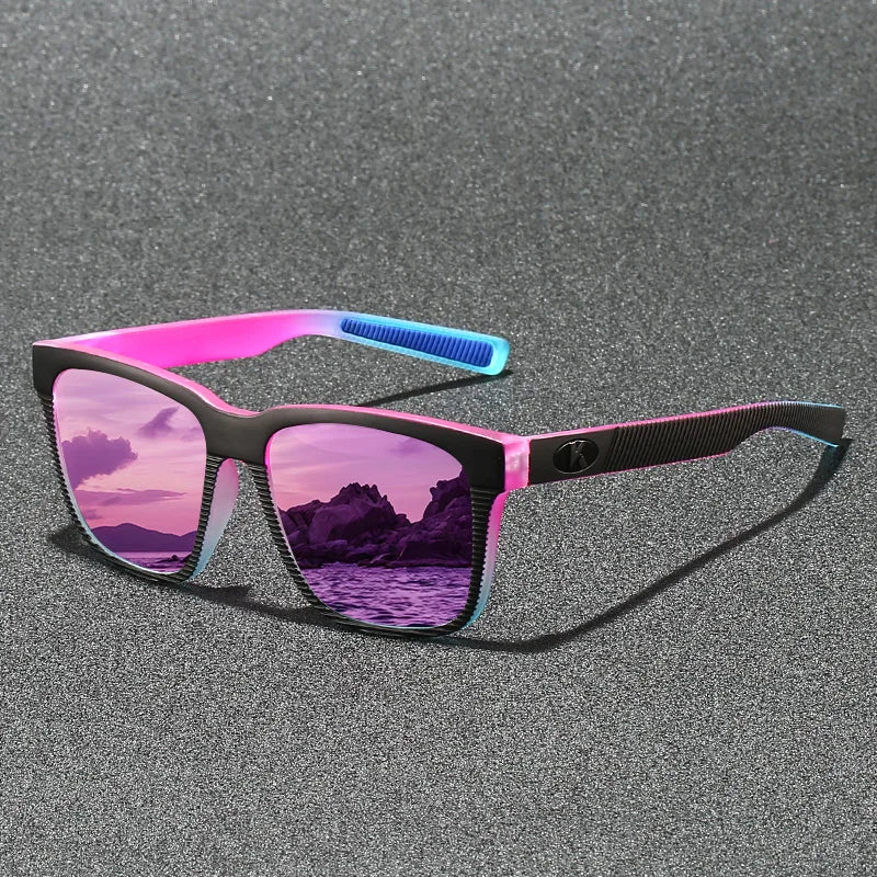 Polarized Fishing Sunglasses UV400, TR-90, Mirror TAC Lens, 64mm