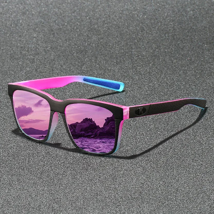 Polarized Fishing Sunglasses UV400, TR-90, Mirror TAC Lens, 64mm