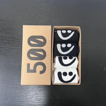 Smile - Happy Face Socks 4 Pairs