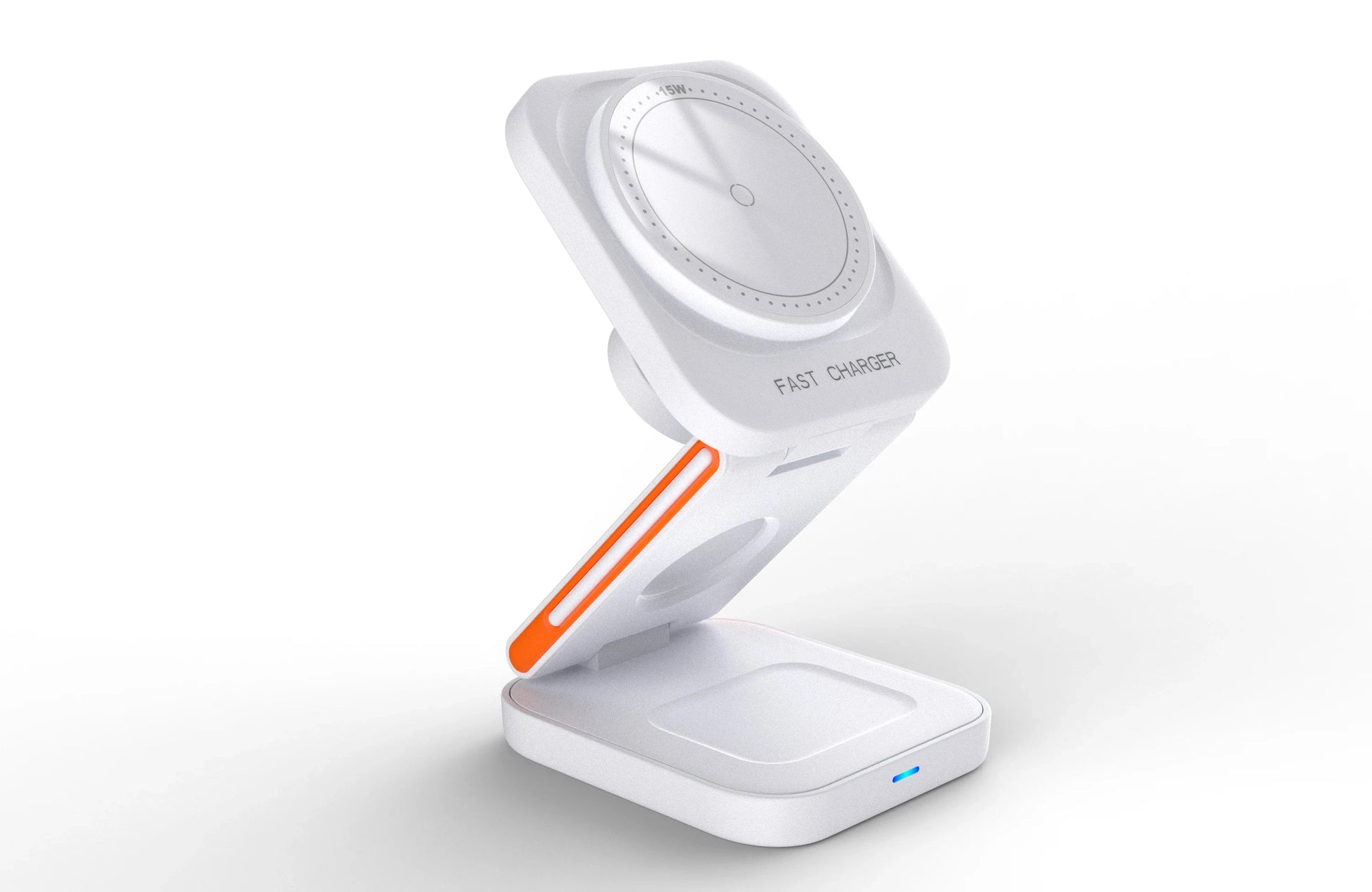 Foldable Magnetic Wireless Charging Station for iPhone, Apple Watch and AirPods deideas