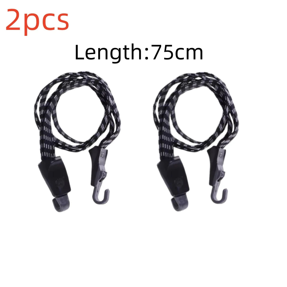 Elastic Bungee Strap with Hooks  Bike Cargo & Luggage Holder