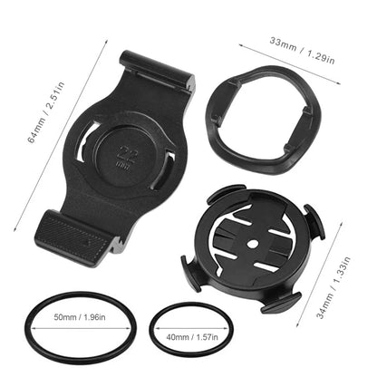 Soporte de silicona para reloj de bicicleta - Soporte universal para manillar, 22-35mm, compatible con smartwatch