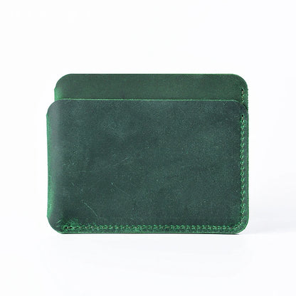 VaultSlim — Genuine Leather Card Holder with RFID Shield