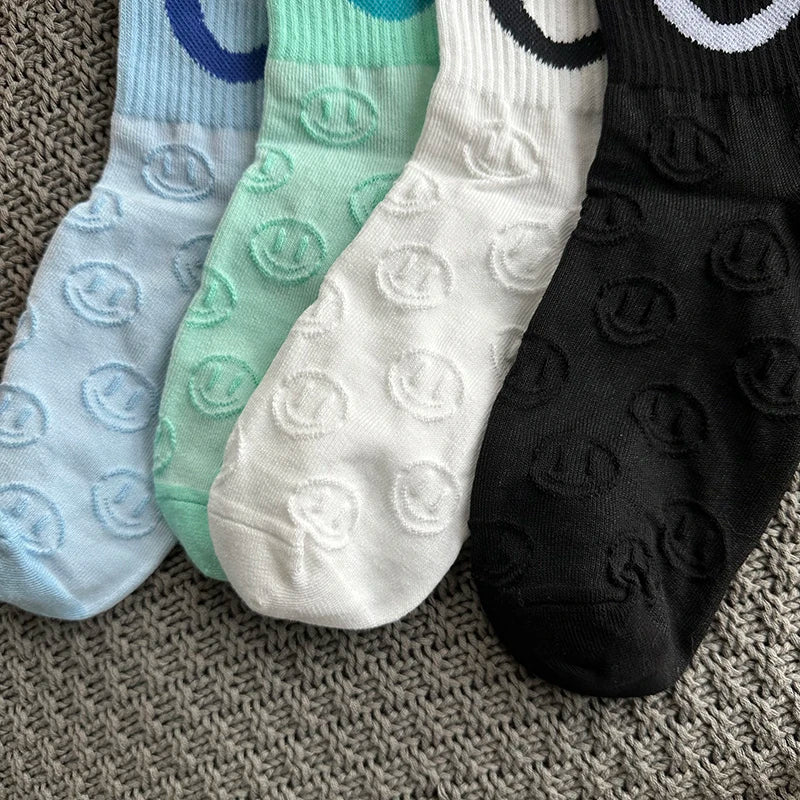 Smile - Happy Face Socks 4 Pairs