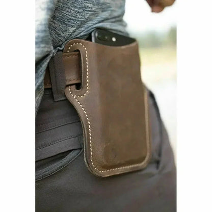 Leather Holster Case for Phone - Belt Clip and Wallet deideas