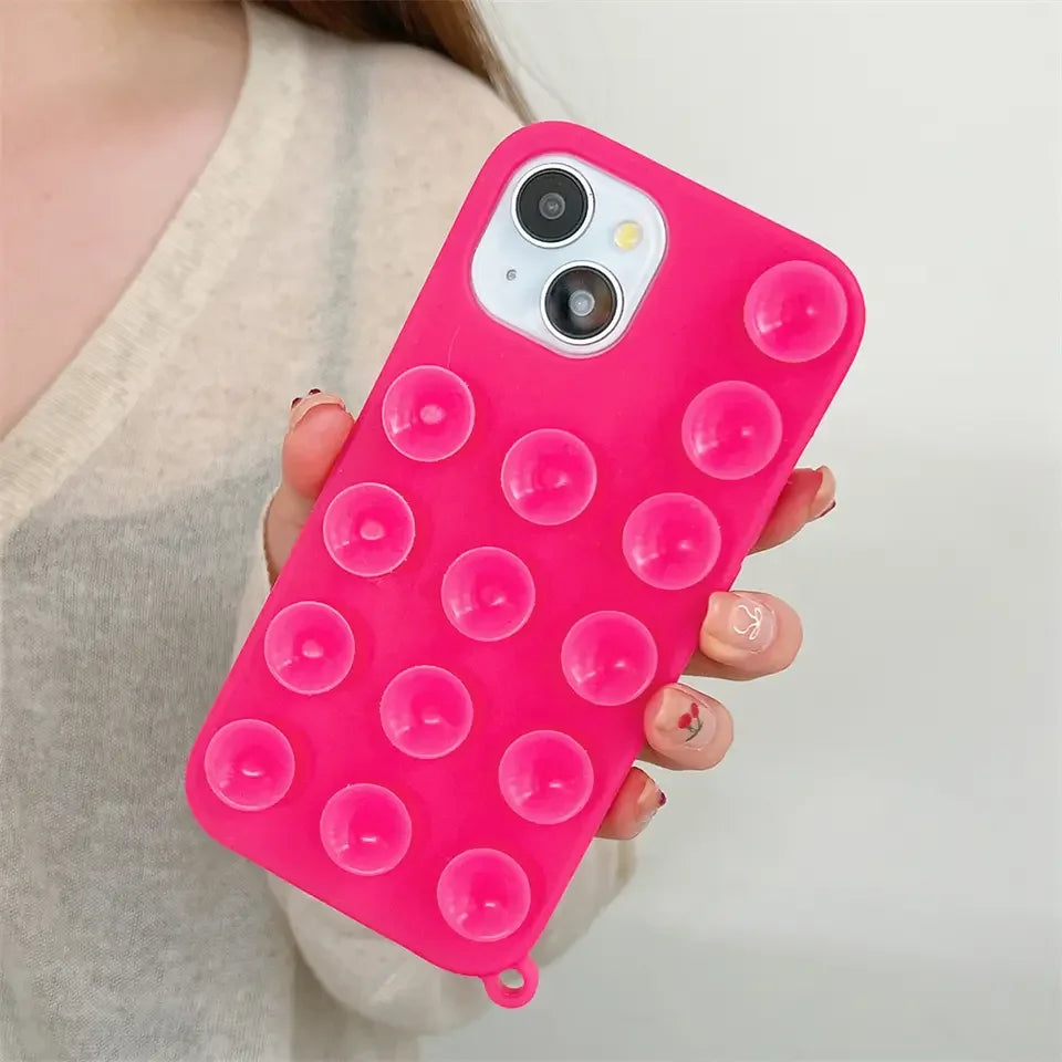 Phone Case Soft Silicone Holder for iPhone 16/15/14