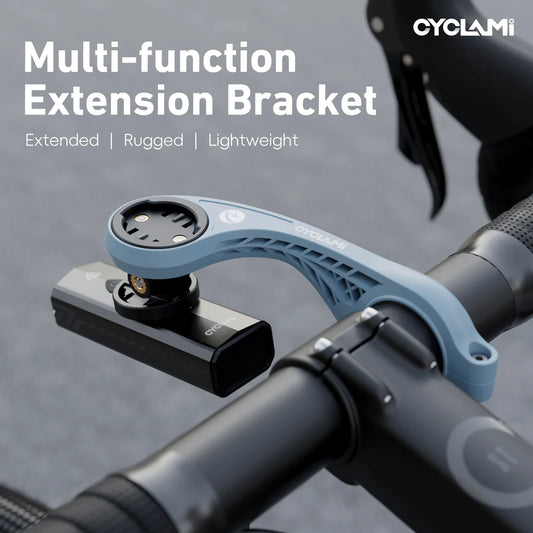 Bike Computer & GPS Mount S2 – Action Camera & Headlight Bracket (Black / Pink / Blue)