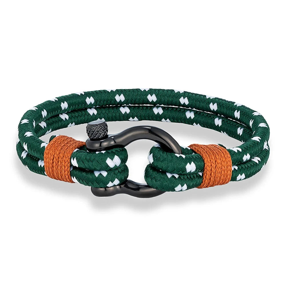 Classic Navy Rope Bracelet  Minimalist Unisex Jewelry Gift deideas