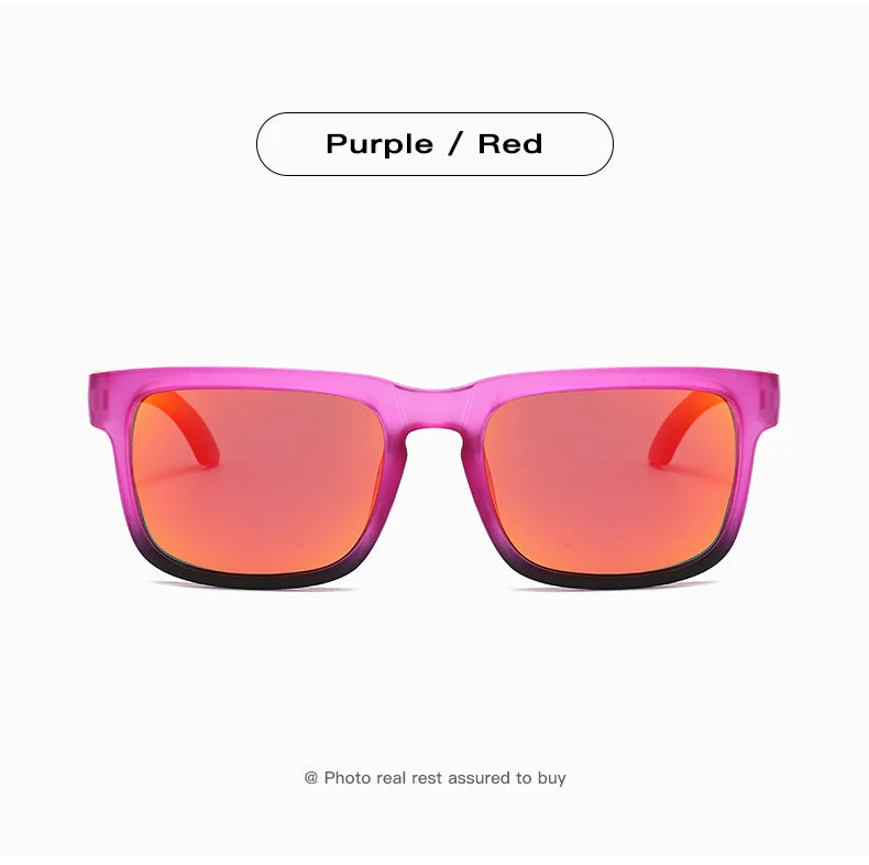 Gafas de sol deportivas envolventes - Polarizadas UV400, lente TAC, 63,5mm, 6 colores