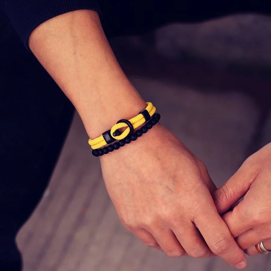 Bracelets Onyx Minimal A simple but powerful set, with the elegance of onyx