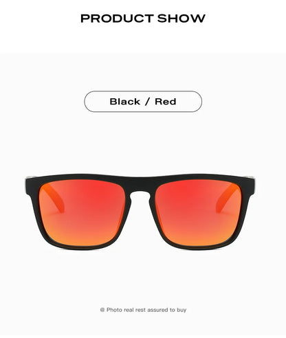 Wraparound Polarized Sport Sunglasses - UV400, TAC Lens, 63mm, Case Included, 10 Colors