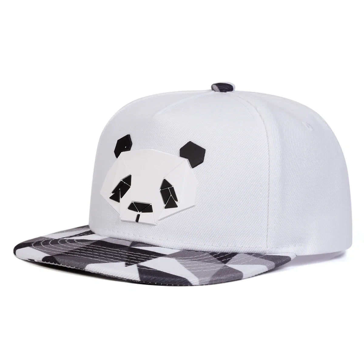 Panda Print Baseball Cap Hip-Hop Style, Adjustable, Unisex