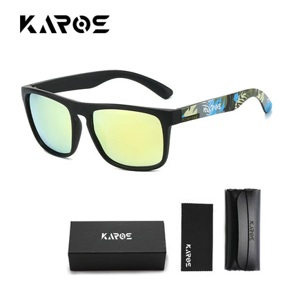 Wraparound Polarized Sport Sunglasses - UV400, TAC Lens, 63mm, Case Included, 10 Colors