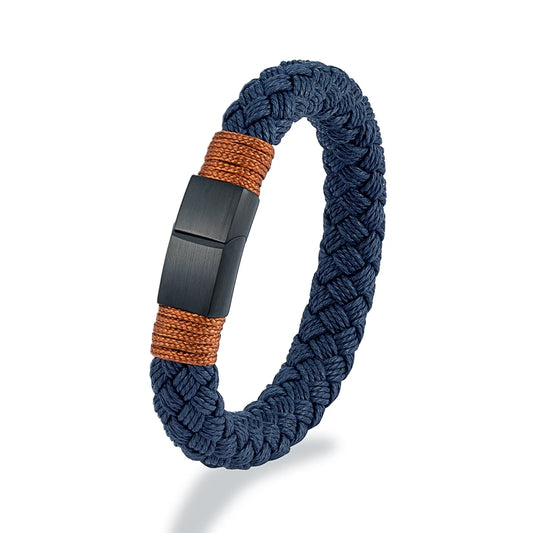 Pulsera de cuerda con herencia marinera