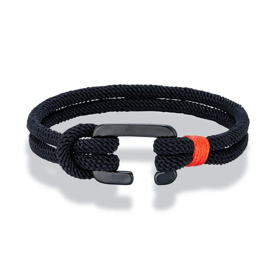 Modern Nautical Rope Bracelet  Minimalist Design with C Clasp