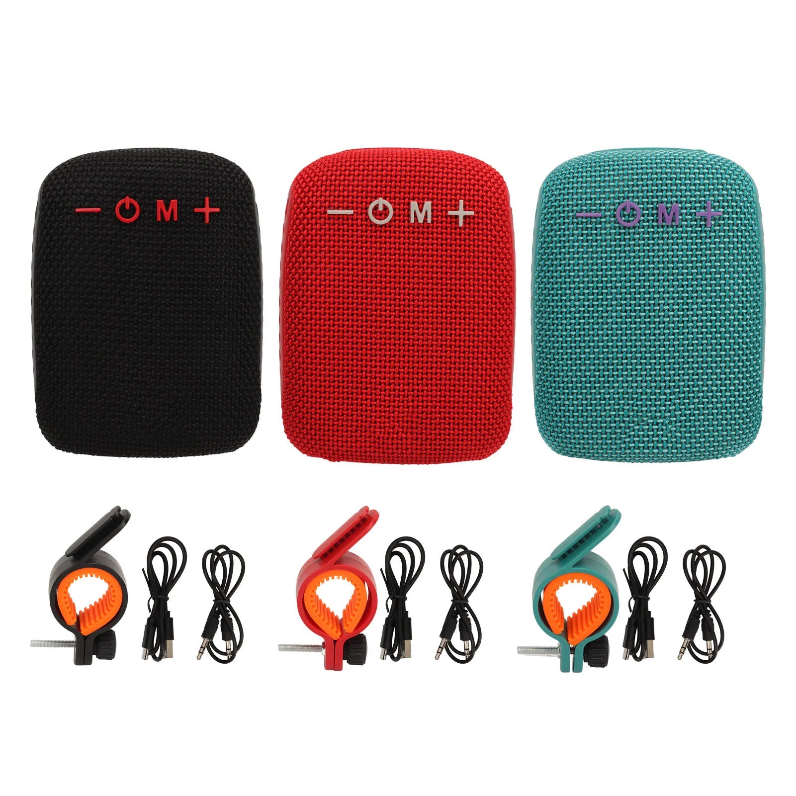 Portable Speaker Cycling Bluetooth Speaker Waterproof Support Memory Card Radio Portable Wireless Speaker with Bike Bracket deideas