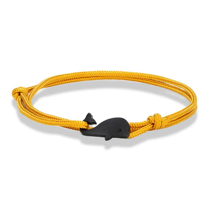 Ocean Whale Paracord Bracelet Waterproof Surfer Style for Men & Women