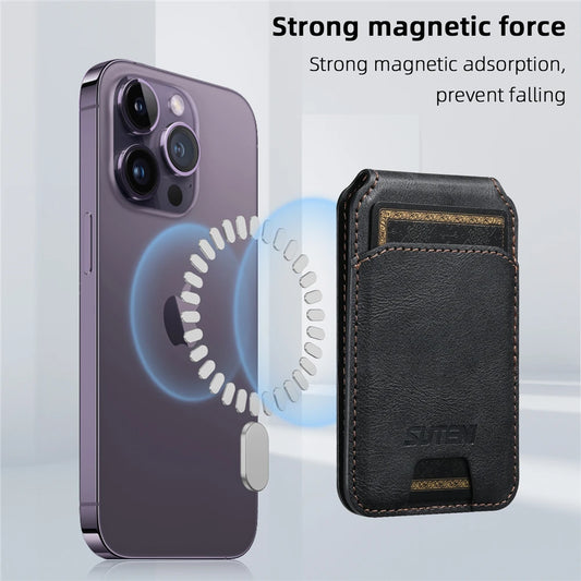 MagWallet Pro Magnetic Leather Wallet for iPhone 17 16 Pro Max, 15, 14, 13, 12 and 11
