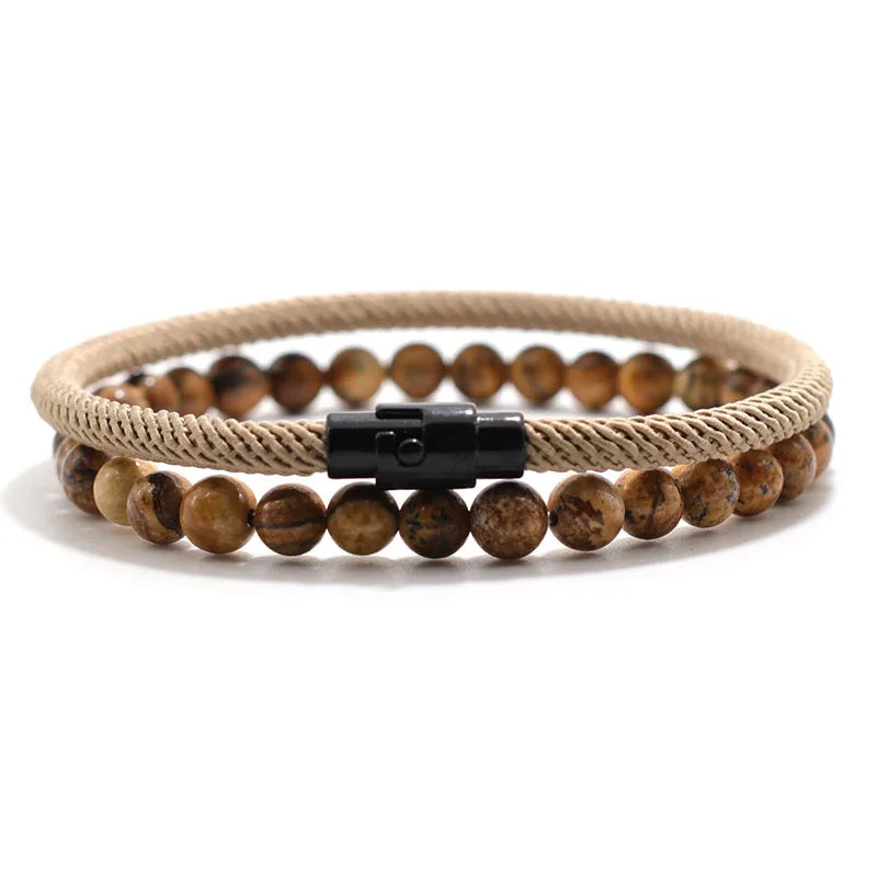 Onyx Tiger Balance Bracelet