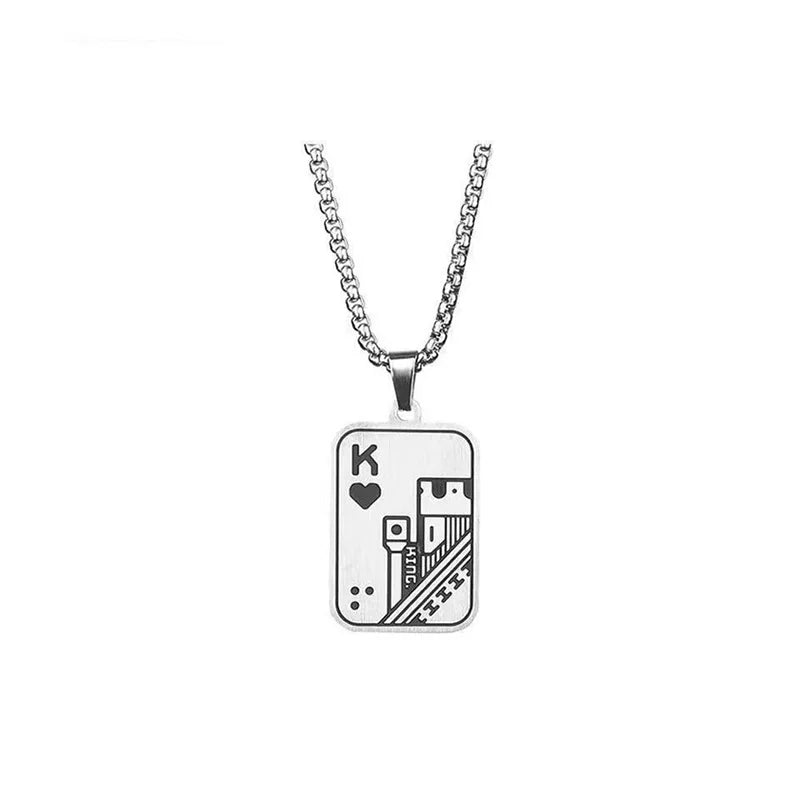 AceChain Lucky Ace Pendant Necklace for You