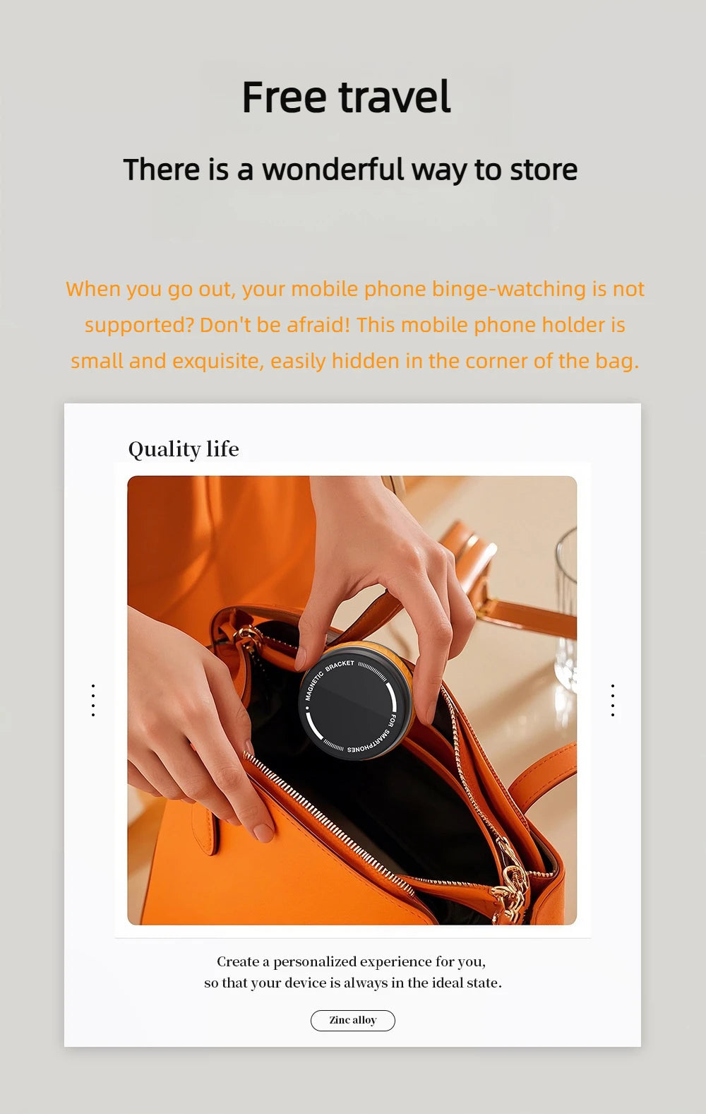 MagSafe Car Phone Holder 360° - Universal Mount for iPhone 17/16/15/14