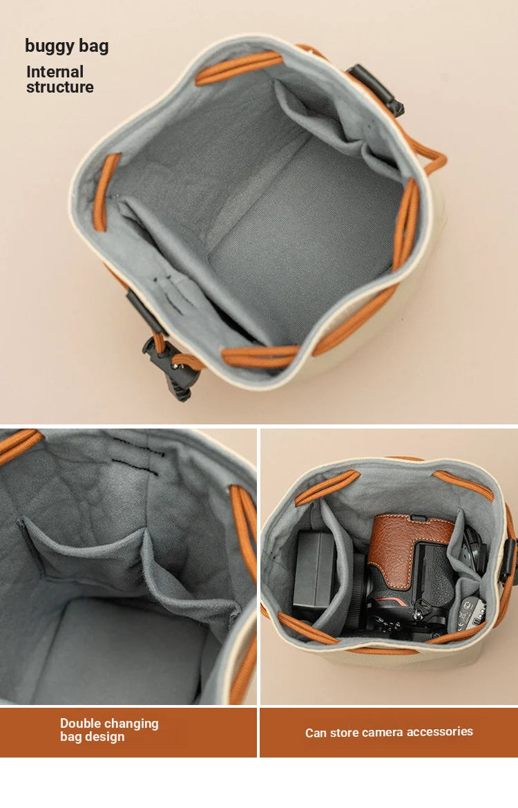 Compact Camera Bag for Mirrorless Cameras, Multiple Sizes