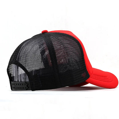 Unisex Mesh Snapback Cap Breathable Casual Sports Hat