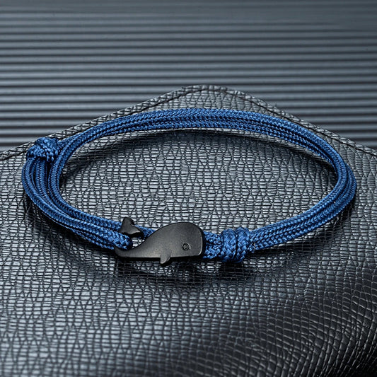 Ocean Whale Paracord Bracelet Waterproof Surfer Style for Men & Women