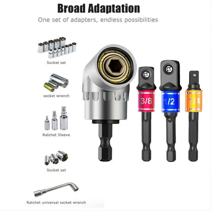 Angle Plug Adapter - Unscrew Extension for Various Devices