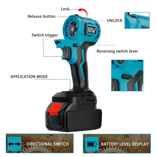 21V Brushless Multitool Power Tool Kit – Drill, Saw, Polisher & More | 13 Configs