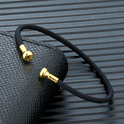 Brazalete de cobre chapado en oro - Abierto, 58-60 mm