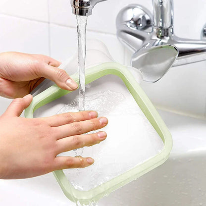 Portable Silicone Lunch Box  Sandwich & Snack Container
