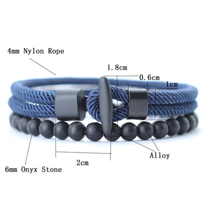 Sea Guardian Bracelet Protect your style with the strength and energy of the natural onyx