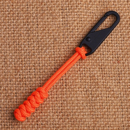 Handmade Snake Knot Paracord Zipper Pull  Durable Replacement & Bag Accessory