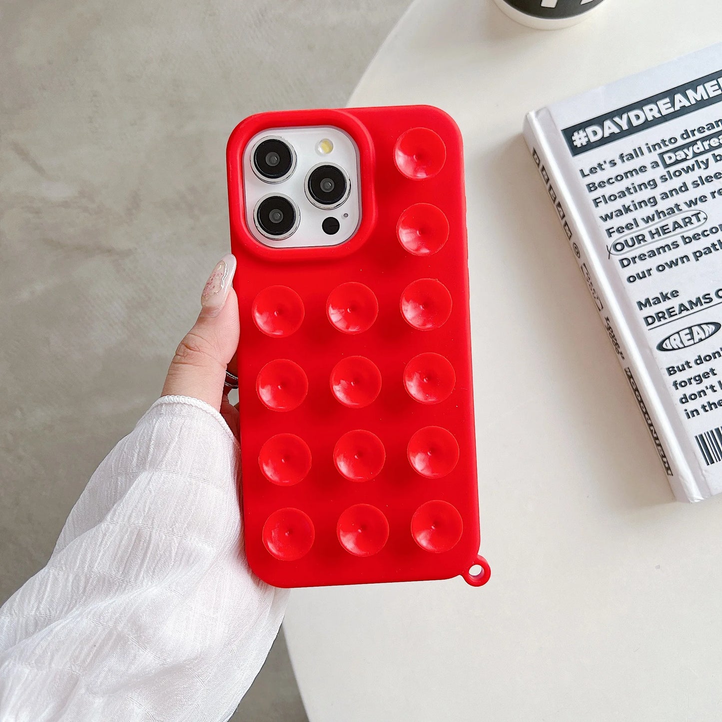 Phone Case Soft Silicone Holder for iPhone 16/15/14
