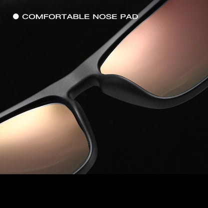 Gafas de sol deportivas polarizadas con estampado de camuflaje - UV400, lente TAC, 63 mm, 10 diseños