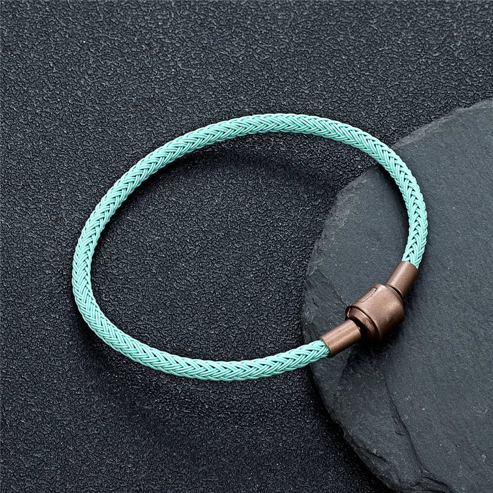 Precision Steel Cable Bracelet - Engineered Minimalist Wearable for Tech Enthusiasts