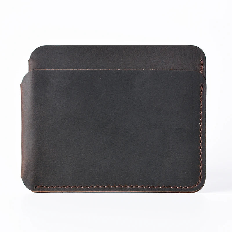 VaultSlim — Genuine Leather Card Holder with RFID Shield