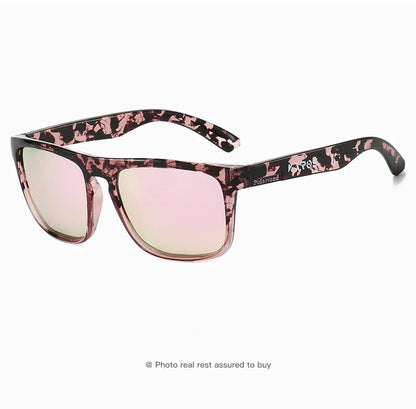 Wraparound Polarized Sport Sunglasses - UV400, TAC Lens, 63mm, Case Included, 10 Colors