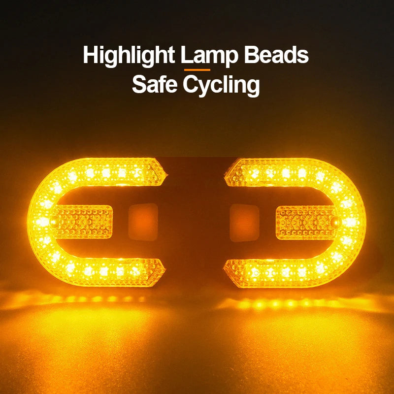 SmartBike LED Taillight Smart LED rear light with turn signal and remote control