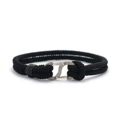 Fashion Rope Bracelet Men 6 Colors S Buckle Outdoor Survival Rescue Braslet Leisure Versatile Accessories Pulseria Hombre Joias deideas