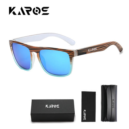 Wraparound Polarized Sport Sunglasses - UV400, TAC Lens, 63mm, Case Included, 10 Colors