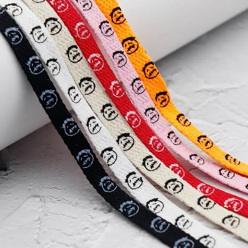 Bandana Graphic Flat Shoelaces, 70–200 cm