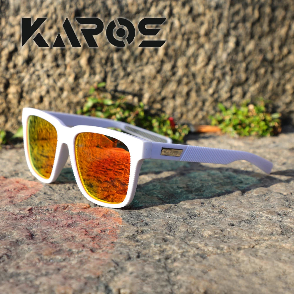 Gafas de sol deportivas polarizadas antirreflejo - UV400, lente TAC de espejo, 64 mm, estuche incluido, 5 colores