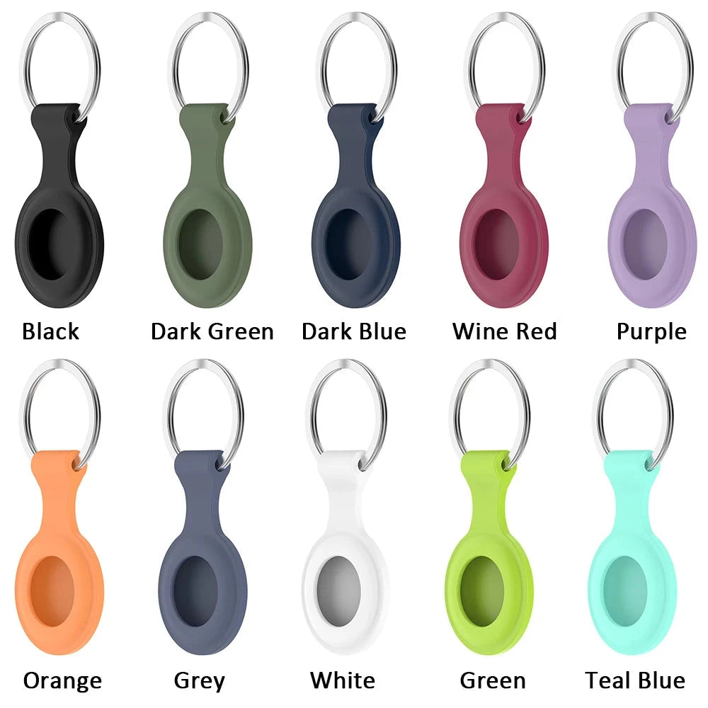 Silicone Protective Keychain Case for Apple AirTag deideas