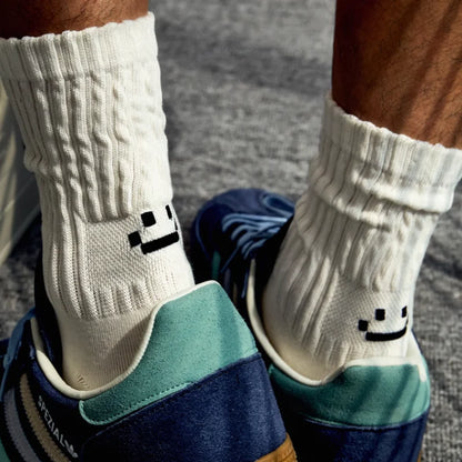 Breathable Cushioned Crew Socks Men’s Athletic & Cycling Performance Socks